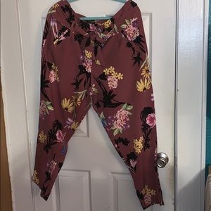 Floral Pants
